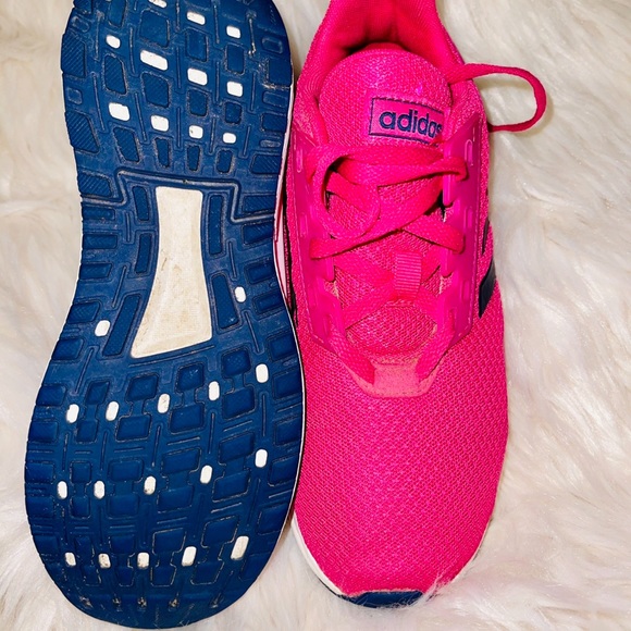 adidas Shoes | Adidas Cloudfoam Sneakers Youth Girls Size 3 | Poshmark